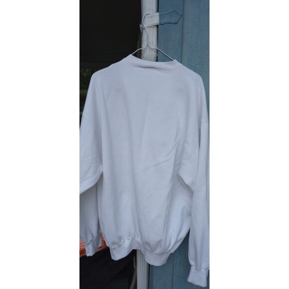 VTG White Sox Sweatshirt Mens XLarge White Logo 7 Made in USA - Picture 7 of 7